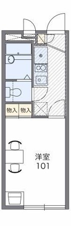 レオパレス上白根の物件間取画像